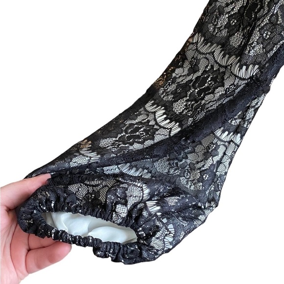 Laundry by Shelli Segal Lace Detail Blouse size 14 - Picture 7 of 8